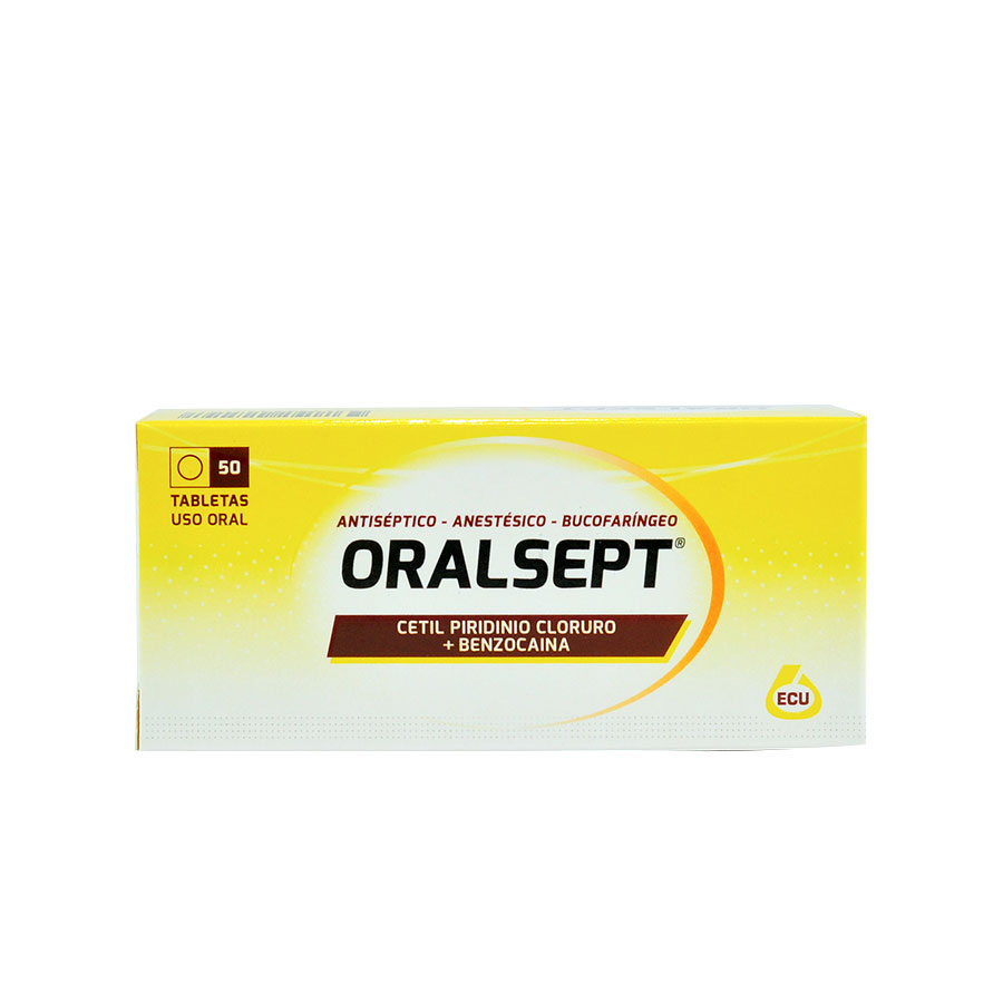 Imagen de Oralsept 2 mg x 6 mg tableta x 50
