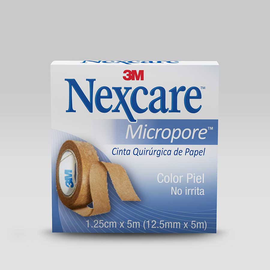Imagen de Esparadrapo micropore micropore color piel 12 mm x 5 m