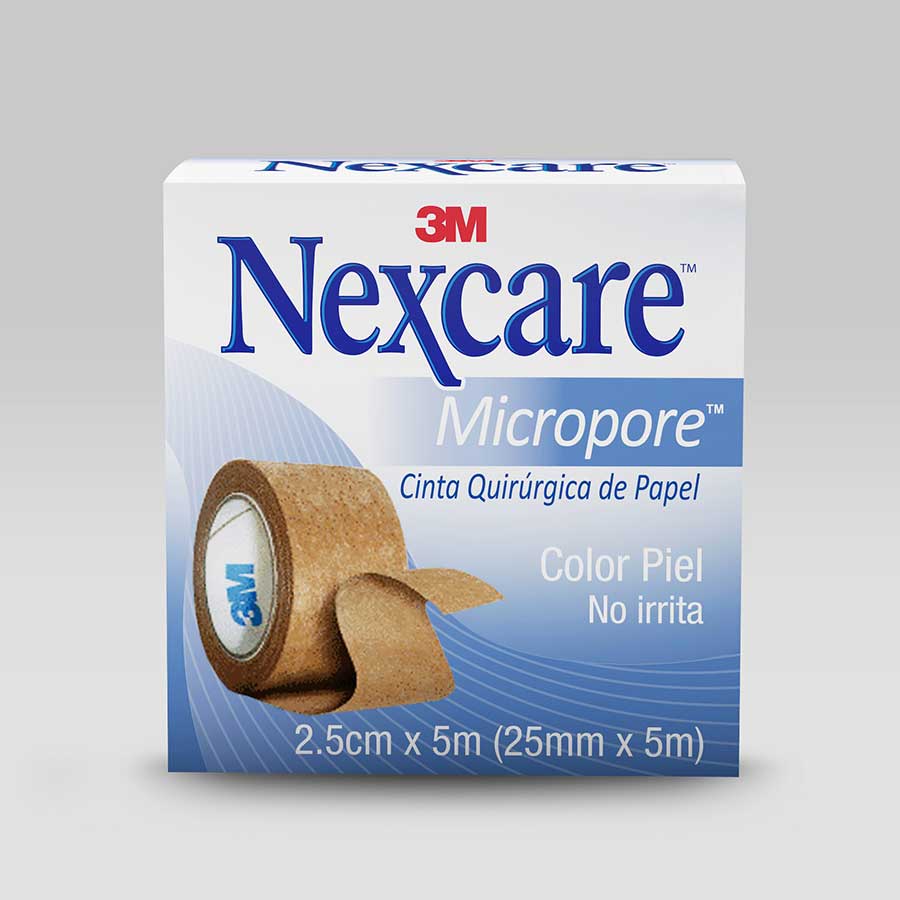 Imagen de Esparadrapo Micropore Micropore Color Piel 25 Mm m