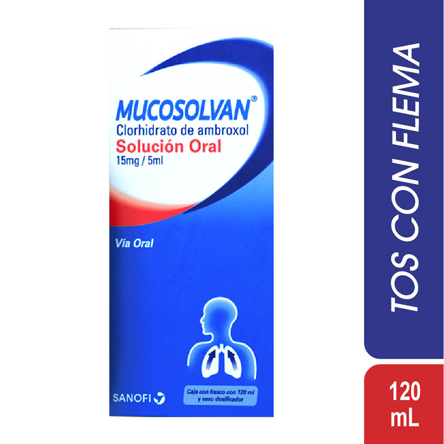 Imagen de Mucosolvan 15 Mg Jarabe 120 ml