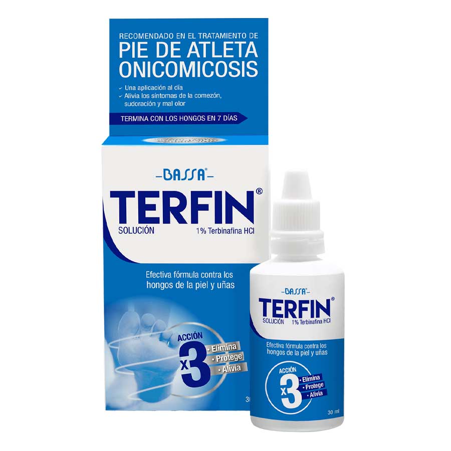 Imagen de Pie de atleta y antimicóticos terfin solución 30 ml
