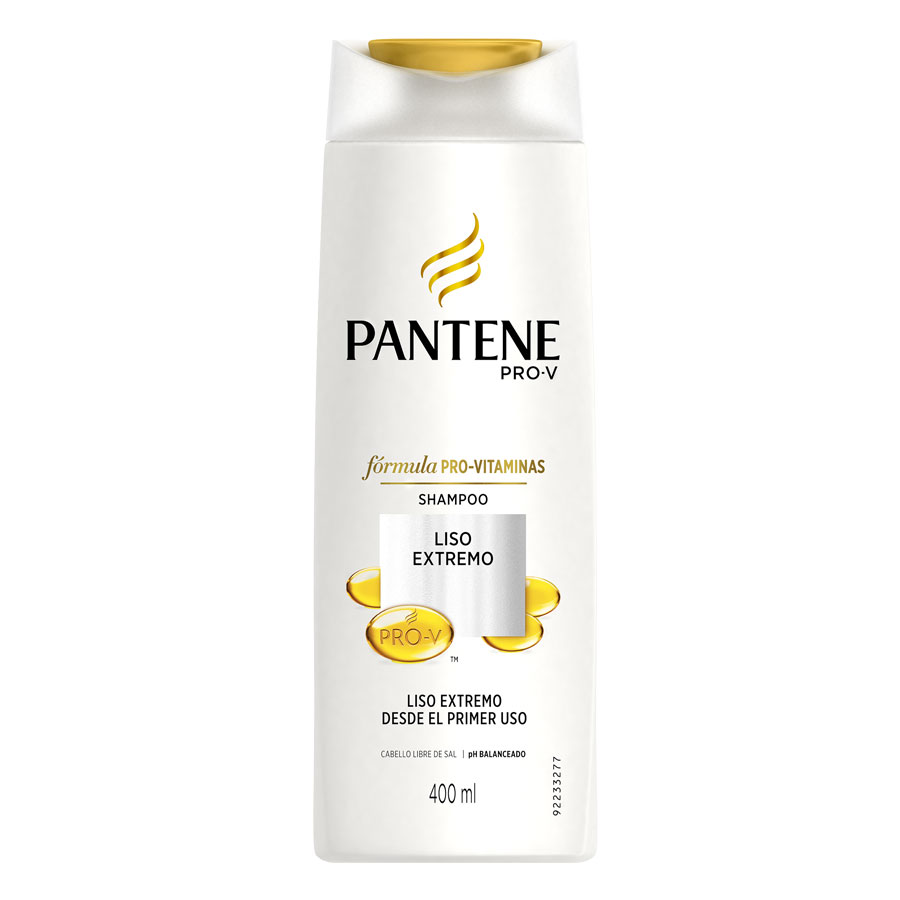 Imagen de  Shampoo PANTENE Liso extremo 18239 400 ml