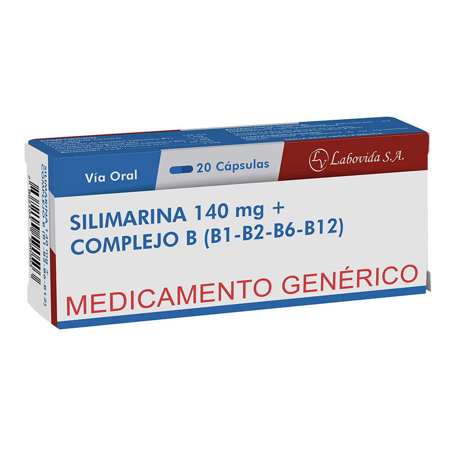Imagen para  SILIMARINA LABOVIDA x 20 Cápsulas                                                                                              de Pharmacys