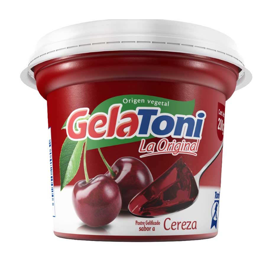 Imagen de  Gelatina GELATONI Cereza 18485 200 g