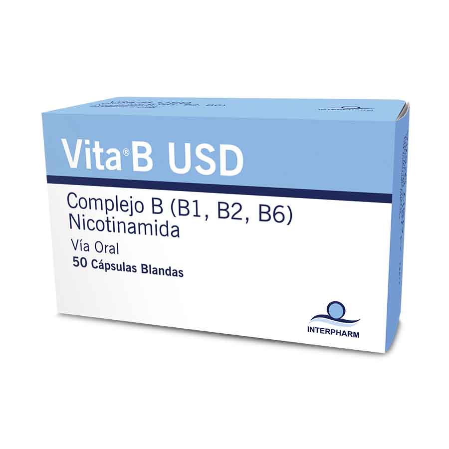 Imagen para  VITA-B-USD x 50 Cápsulas                                                                                                       de Pharmacys