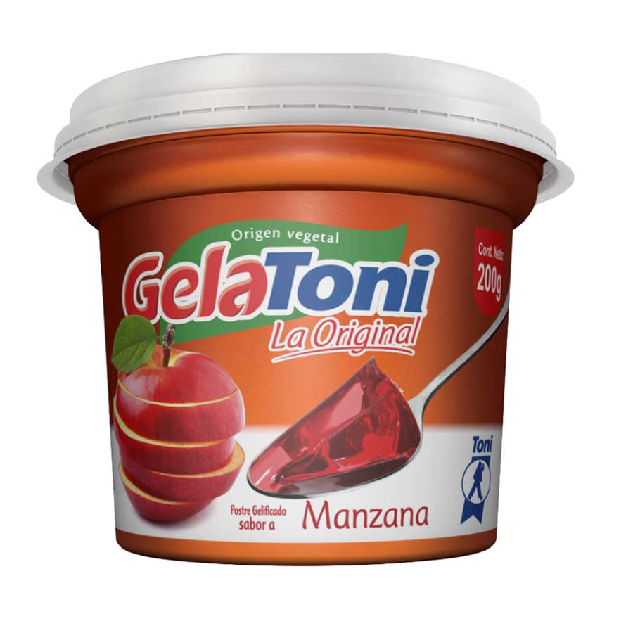 Imagen de  Gelatina GELATONI Manzana 19008 200 g