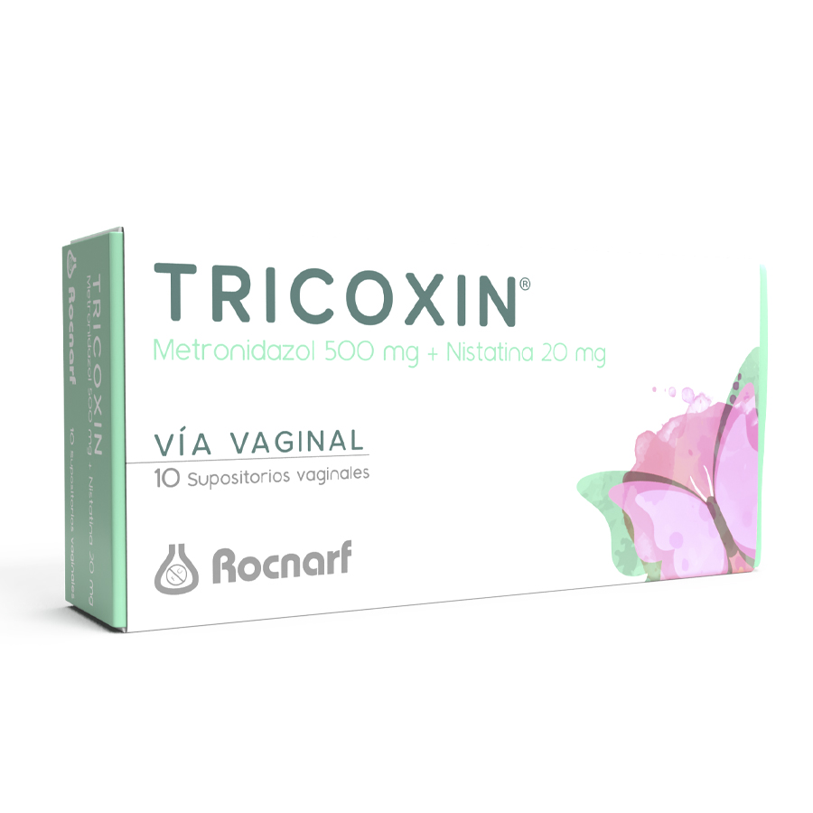 Imagen de Tricoxin 500mg/100000ui rocnarf óvulos