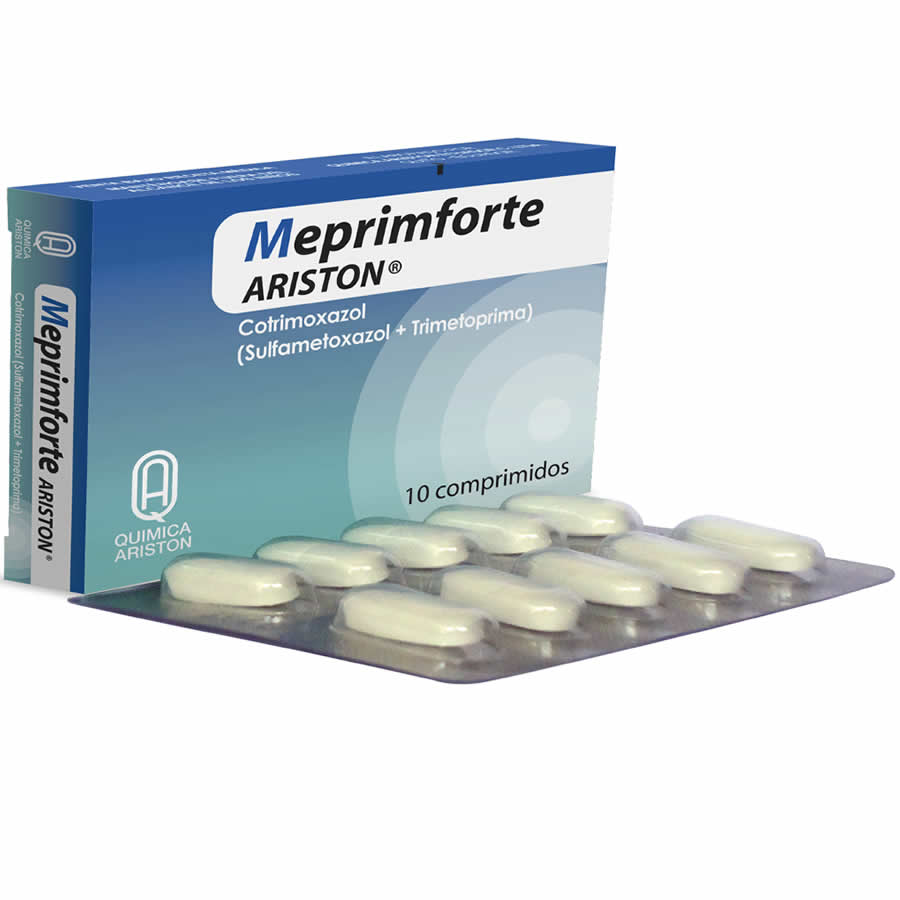 Imagen de  MEPRIM 800 mg x 160 mg QUIMICA ARISTON x 10 Forte Comprimidos