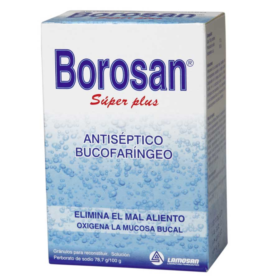 Imagen de  Antiséptico BOROSAN 78,7 gr x 100 gr en Polvo x 10