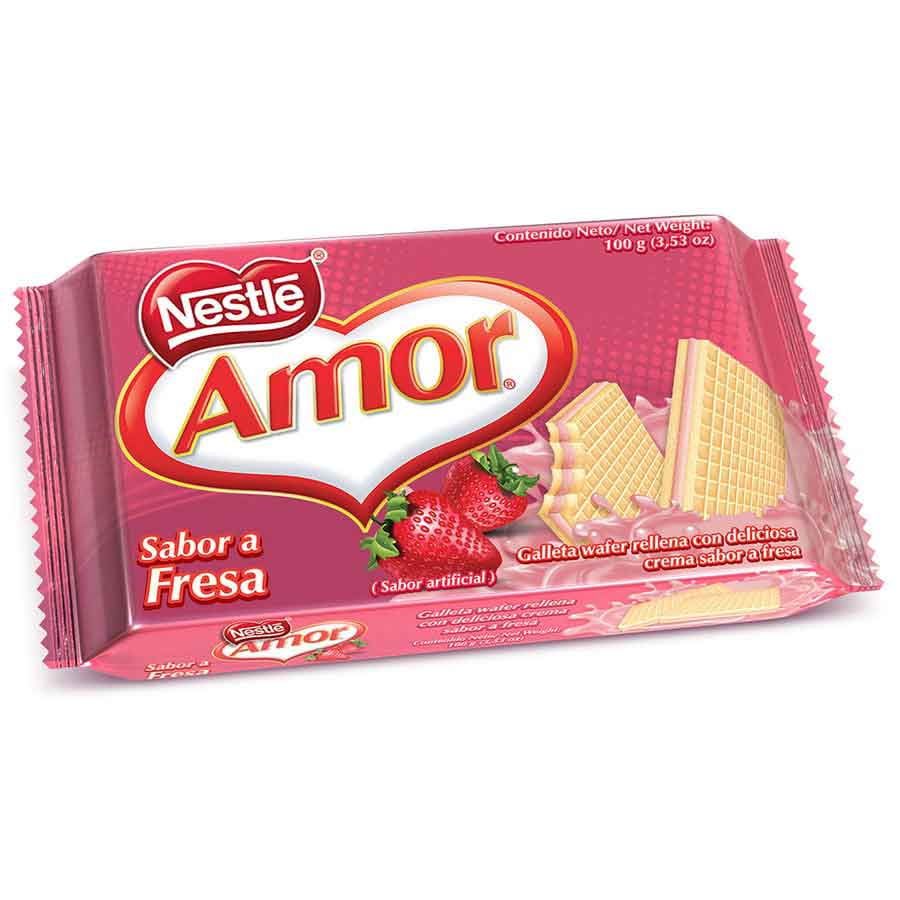 Imagen de Galletas amor fresa 100 g