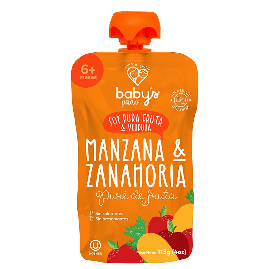 Imagen de Puré de frutas babys duo pack manzana 113 g