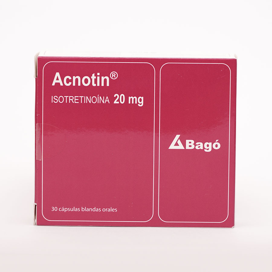 Imagen de Acnotin 20mg quifatex dist bago cápsulas blandas