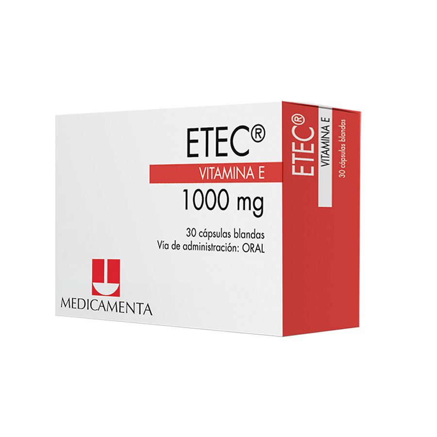 Imagen de  ETEC 1.000 mg Cápsulas Blandas x 30