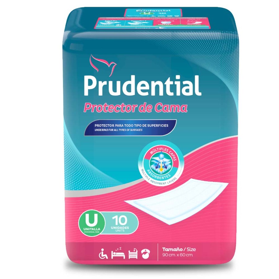 Imagen de Protector de cama prudential 10 unidades