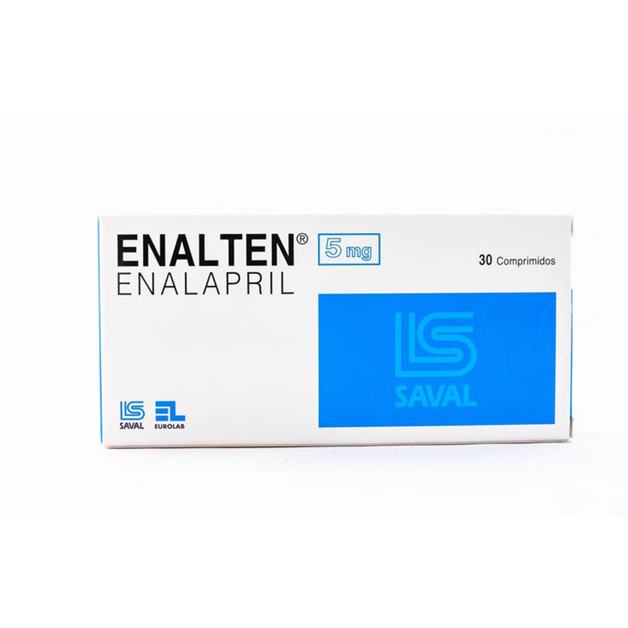 Imagen para  ENALTEN 5 mg ECUAQUIMICA x 30 Tableta                                                                                           de Pharmacys