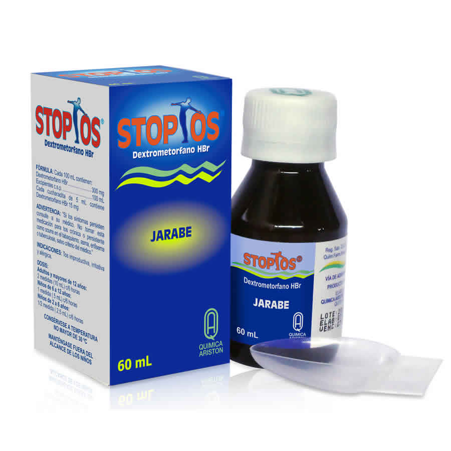 Imagen de Stoptos 0,300 g jarabe 60 ml