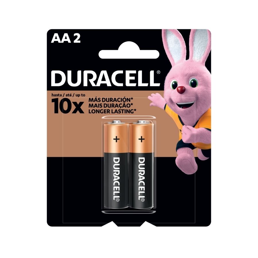 Imagen de Pila duracell alcalina aa 2 unidades