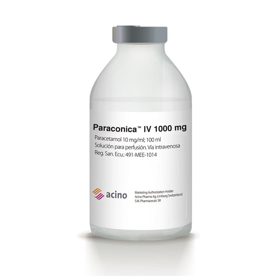 Imagen para  PARACONICA 1000mg ACINO x 10 Ampolla Inyectable                                                                                 de Pharmacys