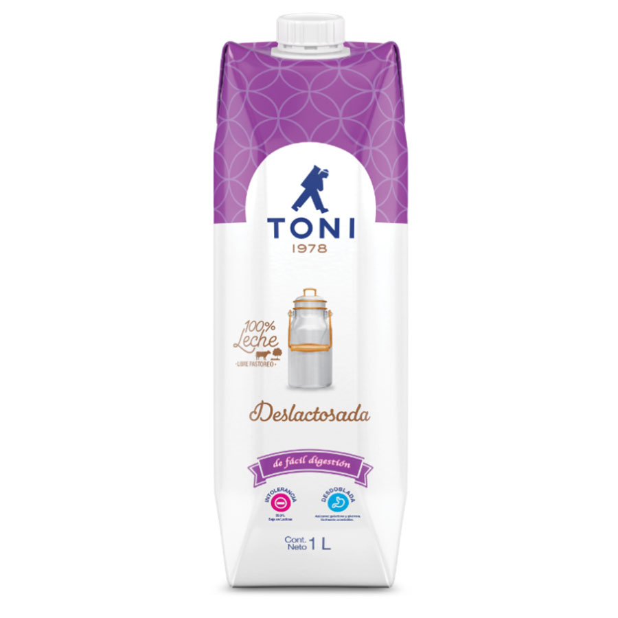 Imagen de  Leche Deslactosada TONI 22761 1 litro