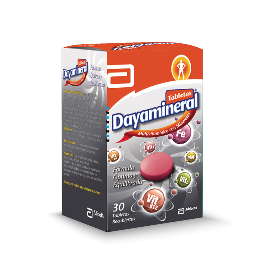 Imagen de Dayamineral tabletas recubiertas x 30