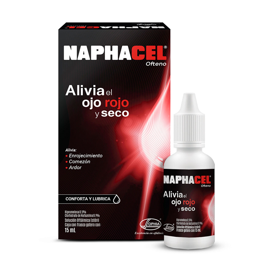 Imagen de  NAPHACEL 1 mg x 5 mg SOPHIA Ofteno Solución Oftálmica
