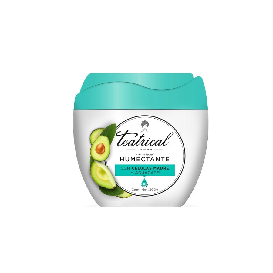 Imagen de Crema facial teatrical células madres humectante 200 g