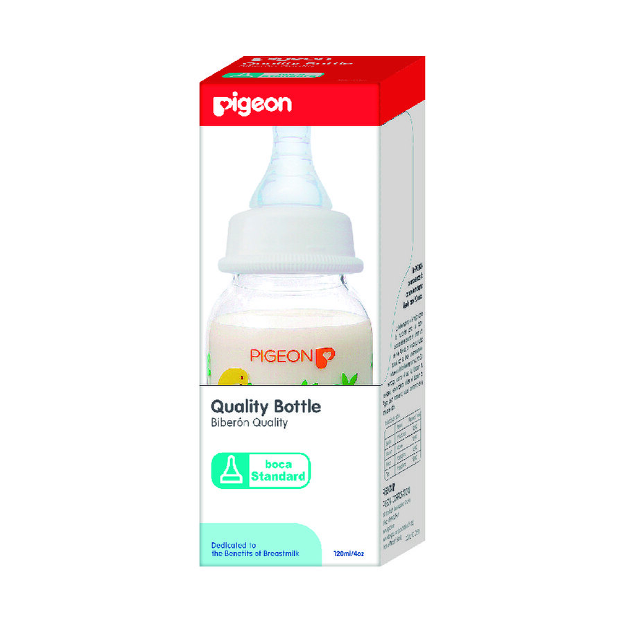 Imagen de Biberón pigeon quality con figuras 4 oz