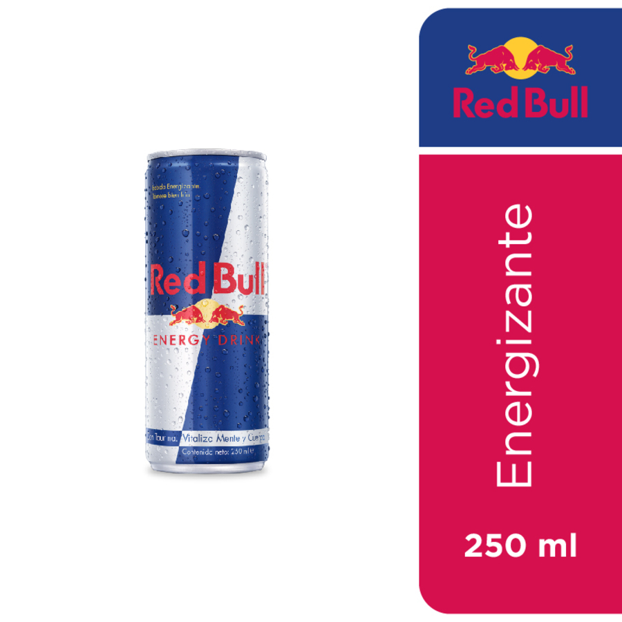 Imagen de  Bebida Energizante RED BULL 23780 250ml