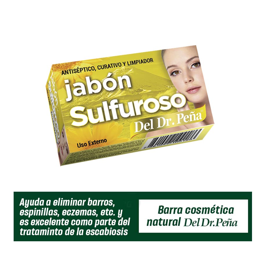 Imagen de Jabon sulfuroso dr peñax90gr
