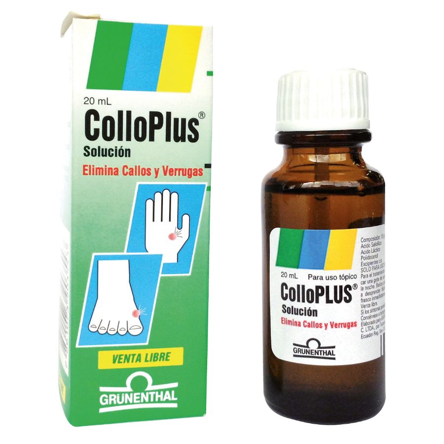 Imagen de Colloplus 18,095 4,523 Solución Tópica 20 ml