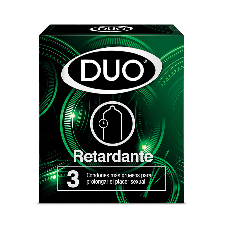 Imagen de  Preservativo DUO Retardate 2403 3 unidades