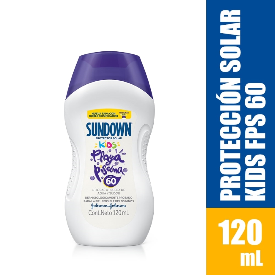 Imagen de Bloqueador Sundown Kids Fps 60 120 ml