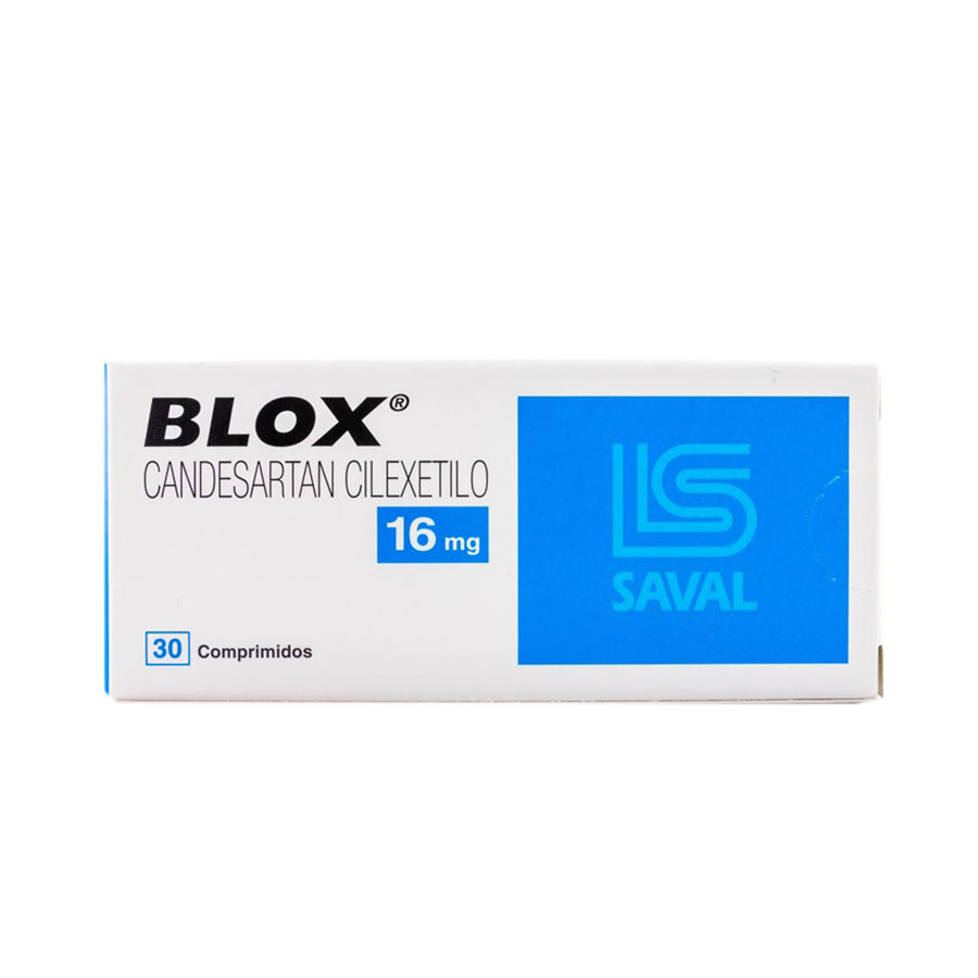 Imagen de  BLOX 16 mg ECUAQUIMICA x 30 Comprimidos