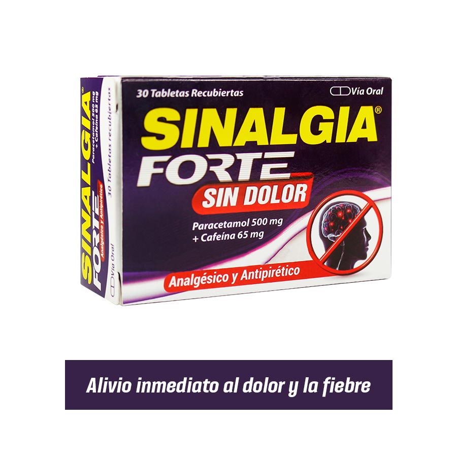 Imagen de  SINALGIA SINALGIA FORTE TABx500/65MGx30 x 30