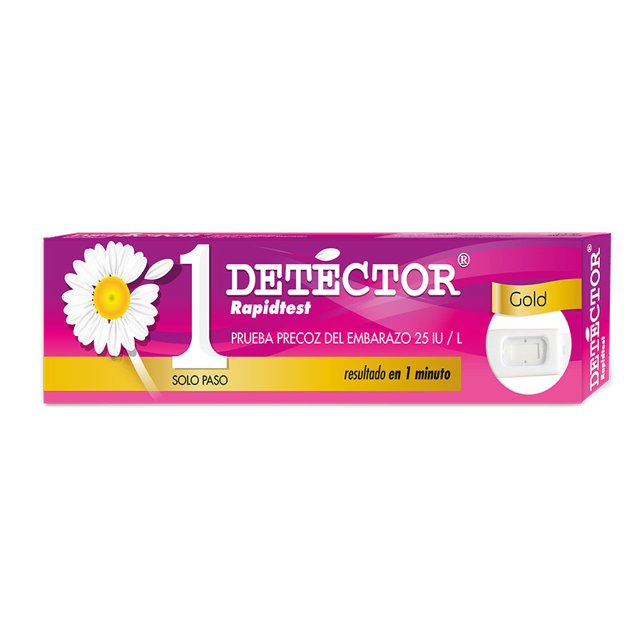 Imagen de Test de embarazo detector gold rapitest