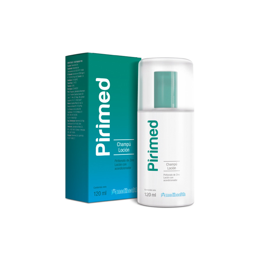 Imagen de Shampoo Pirimed Medicado 2% 120 ml