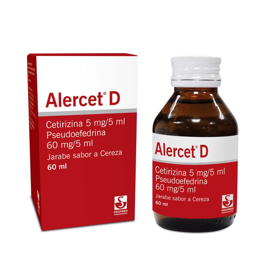 Imagen de Alercet 5/60mg leterago - siegfried - siegfried jarabe d