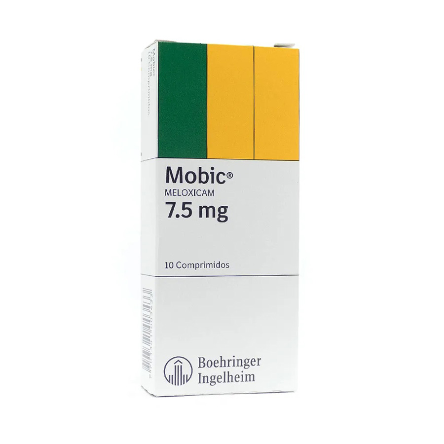 Imagen para  MOBIC 7,5 mg BOEHRINGER INGELHEIM  x 10 Tableta                                                                                 de Pharmacys