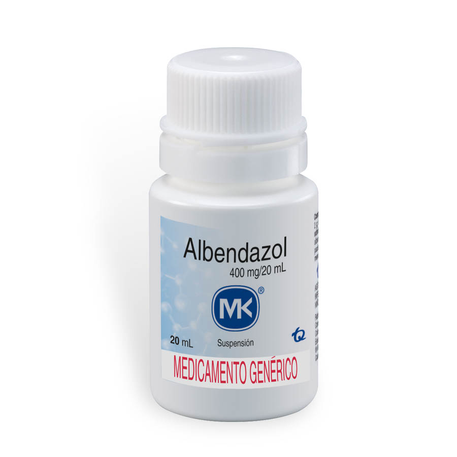 Imagen de Albendazol 400mg tecnoquimicas - genericos suspensión
