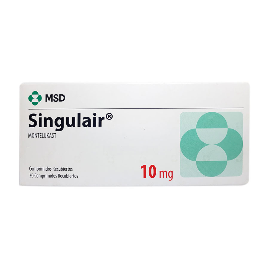 Imagen para  SINGULAIR 10 mg x 30 Comprimidos                                                                                                de Pharmacys