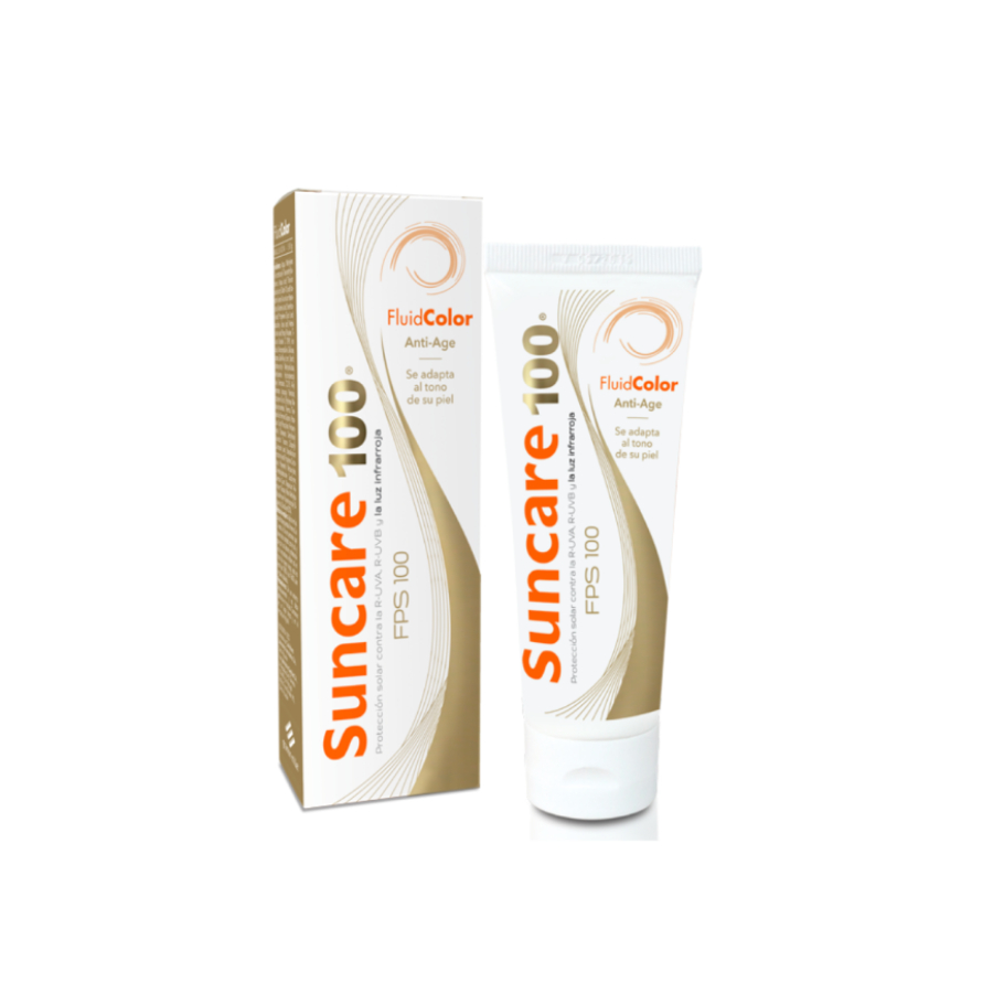 Imagen de  Bloqueador SUNCARE Fluid Color 60gr