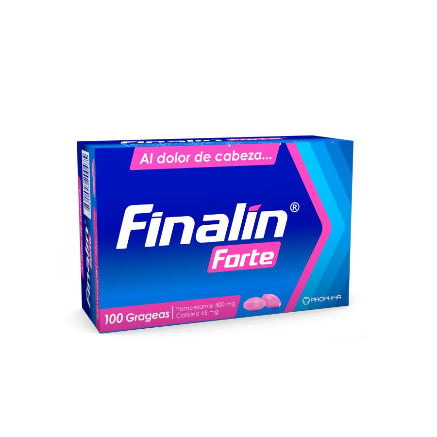 Imagen de  Analgésico FINALIN 500 mg x 65 mg Tableta x 100