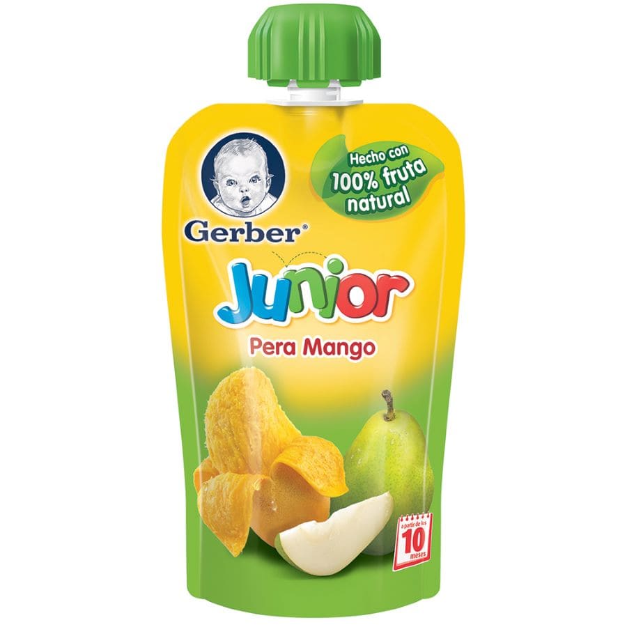 Imagen de Compota infantil gerber junior mango 120 g