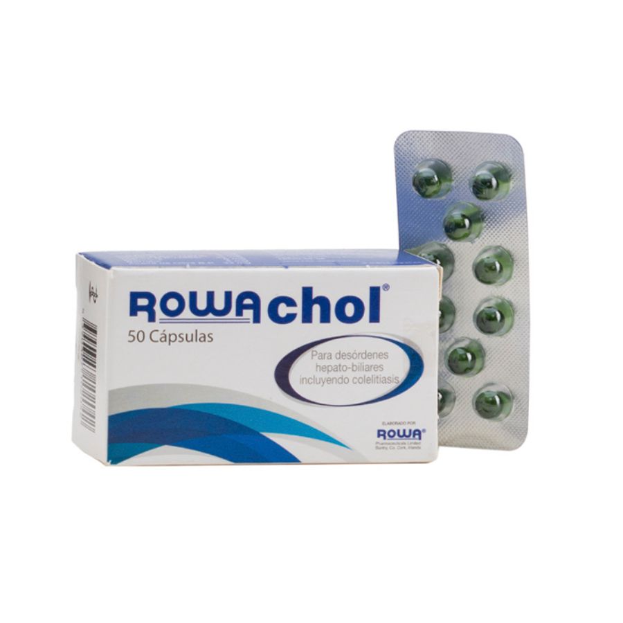 Imagen para  ROWACHOL NATURPHARMA x 50 Cápsulas                                                                                             de Pharmacys