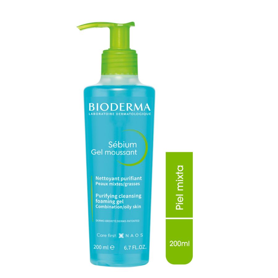 Imagen de  Gel BIODERMA Sebium Moussant 200 ml