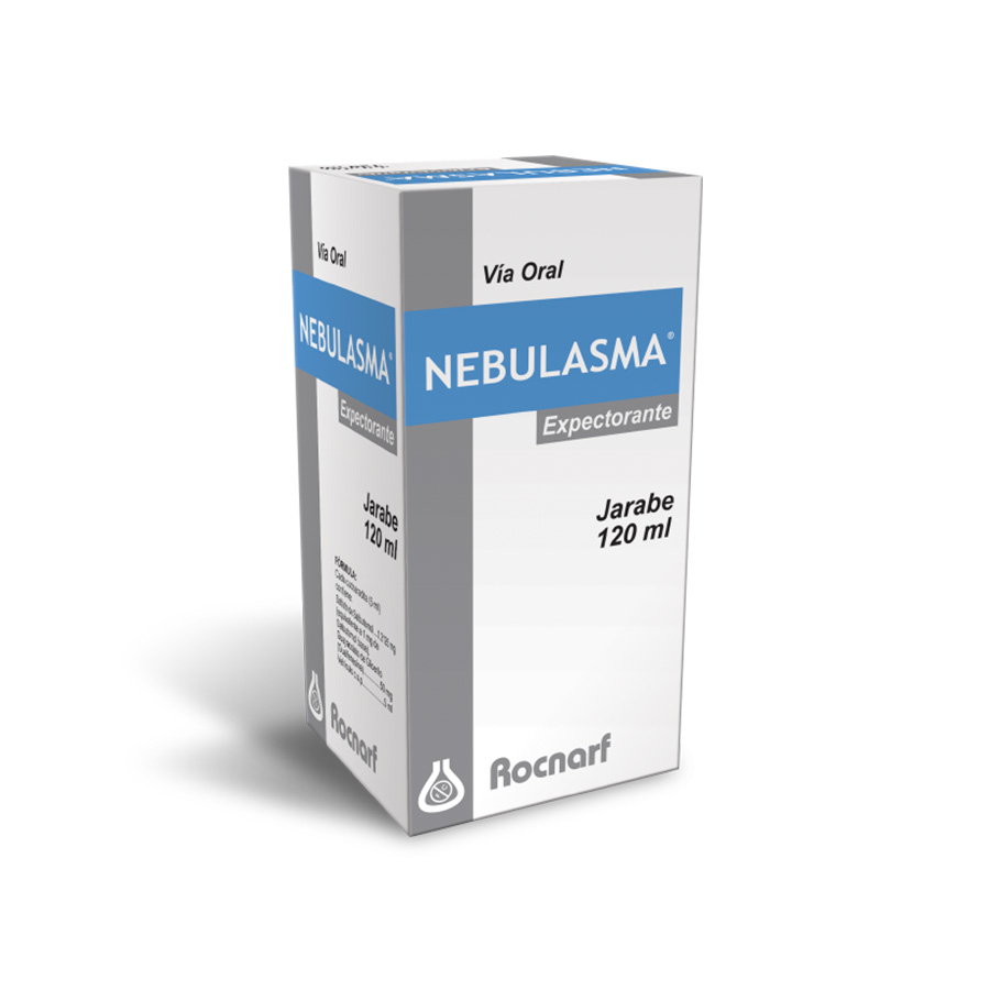 Imagen de  NEBULASMA 1 mg x 50 mg ROCNARF Expectorante Jarabe