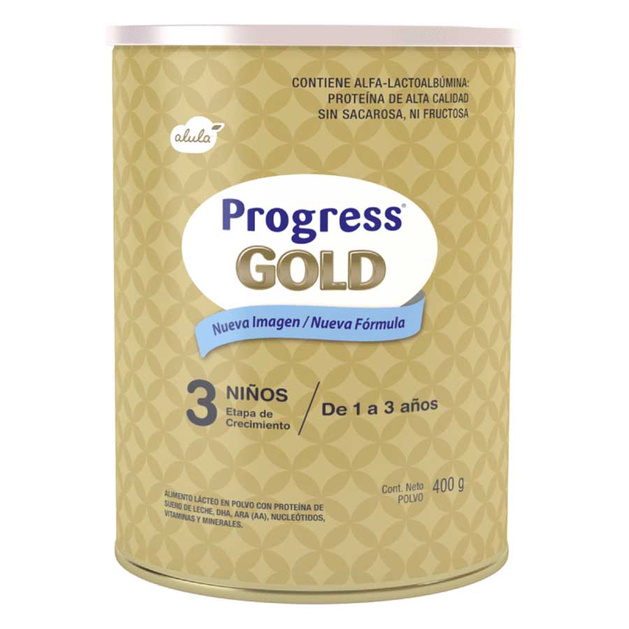 Imagen de Fórmula infantil progress gold 3 alula 400 g