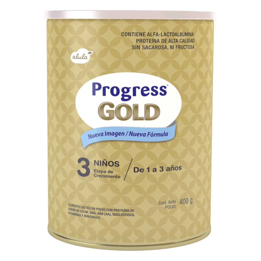 Imagen de  Fórmula Infantil PROGRESS Gold 3 Alula 400 g