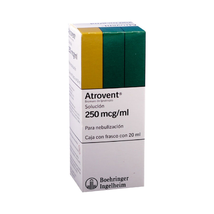 Imagen de  ATROVENT 250 mcg/ml BOEHRINGER INGELHEIM  Solución