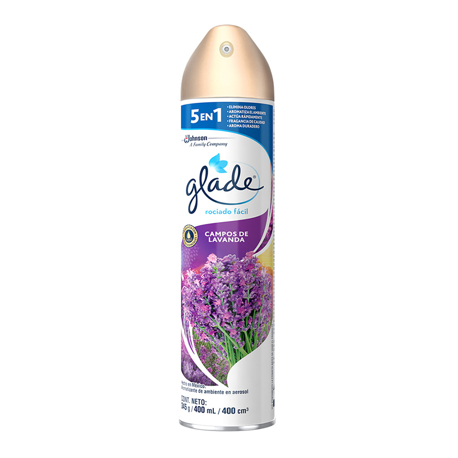 Imagen de Ambientador glade aerosol campos de lavanda 400 ml